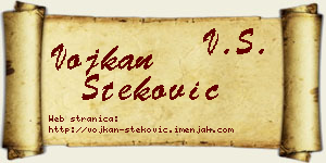 Vojkan Steković vizit kartica